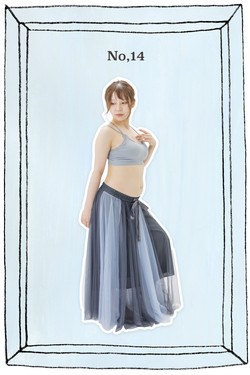 大阪扇町マタニティーフォトスタジオの無料スカート衣装014