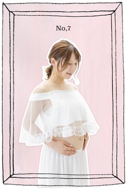 大阪扇町マタニティーフォトスタジオの無料トップス衣装007